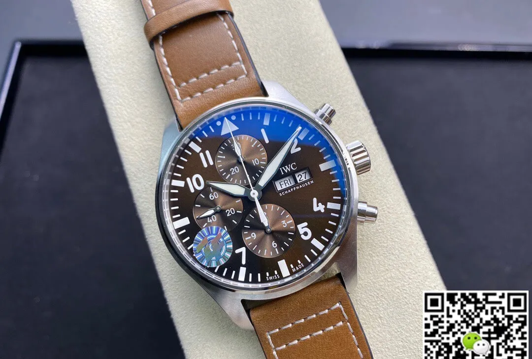 IWC Pilot Chronograph IW377713 ZF Factory 1:1 Best Edition Replica Watch Swiss ETA7750