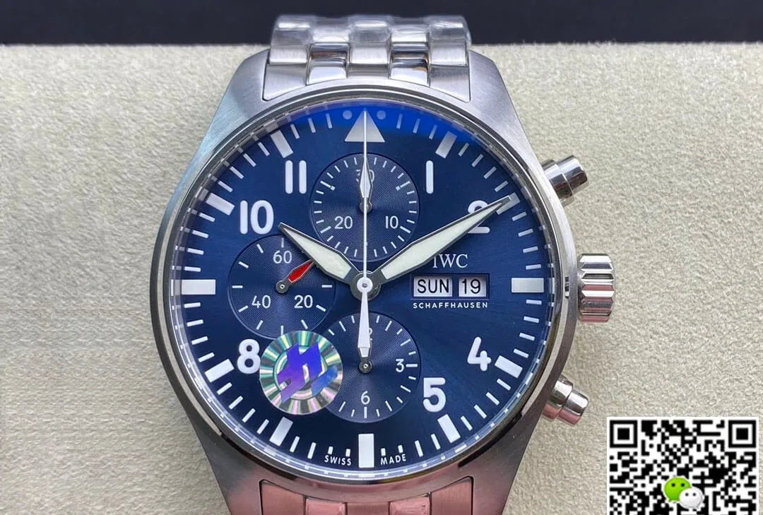 IWC Pilot Chronograph IW377717 ZF Factory 1:1 Best Edition Replica Watch Swiss ETA7750