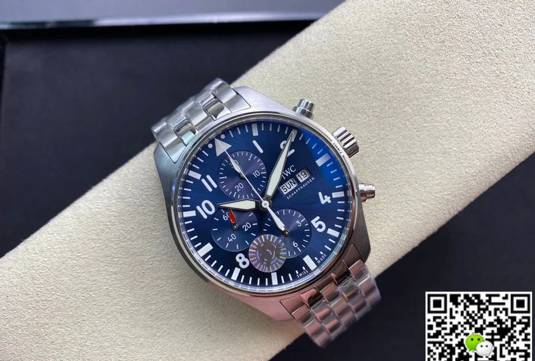 IWC Pilot Chronograph IW377717 ZF Factory 1:1 Best Edition Replica Watch Swiss ETA7750