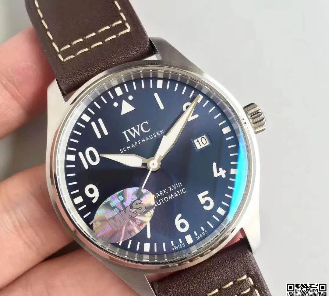 IWC Pilot Mark XVIII IW327004 MKS Factory 1:1 Best Edition Replica Watch Swiss ETA2892