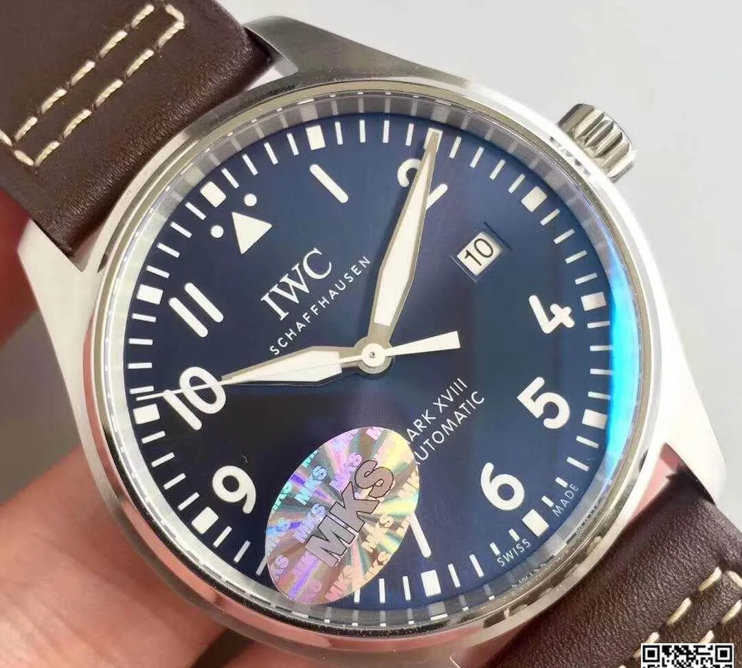 IWC Pilot Mark XVIII IW327004 MKS Factory 1:1 Best Edition Replica Watch Swiss ETA2892