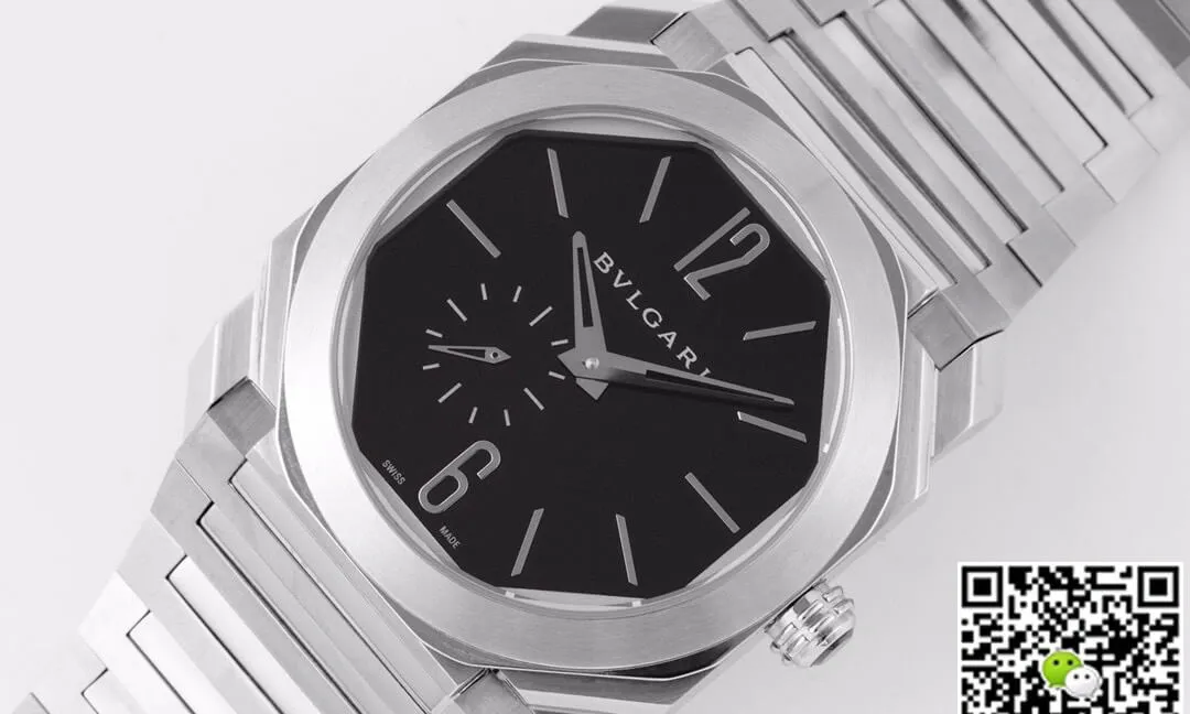 Bvlgari Octo Finissimo 103297 BV Factory 1:1 Best Edition Replica Watch Silver Stainless Steel Strap
