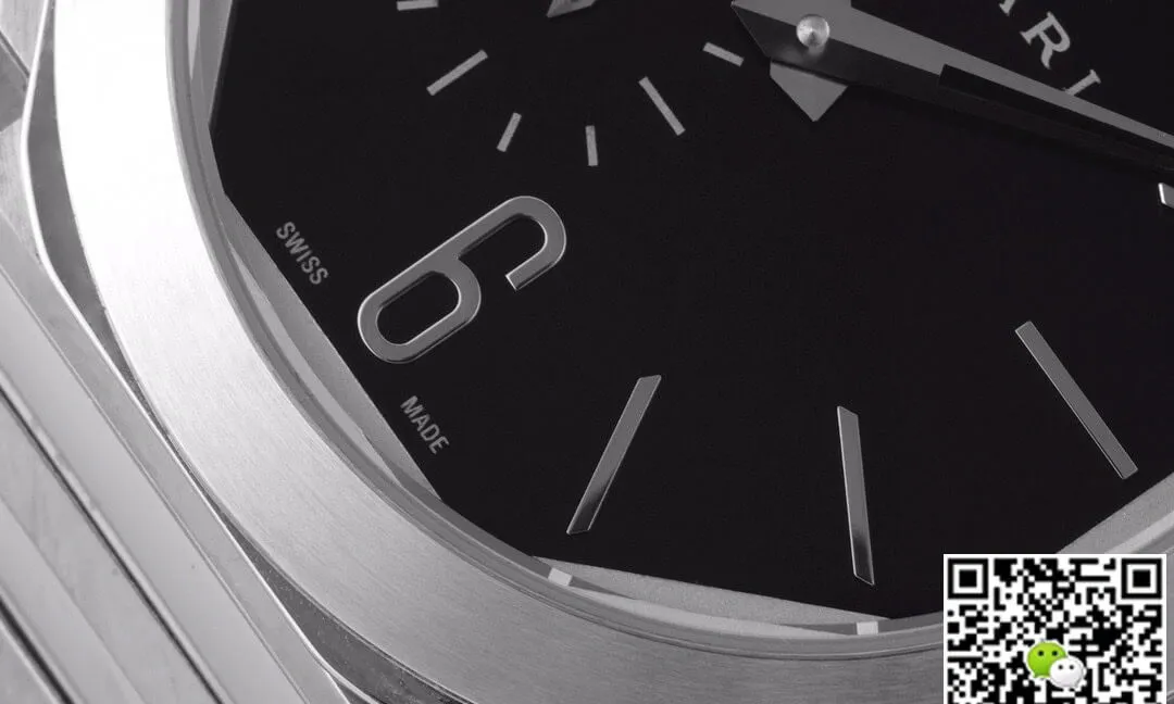 Bvlgari Octo Finissimo 103297 BV Factory 1:1 Best Edition Replica Watch Silver Stainless Steel Strap