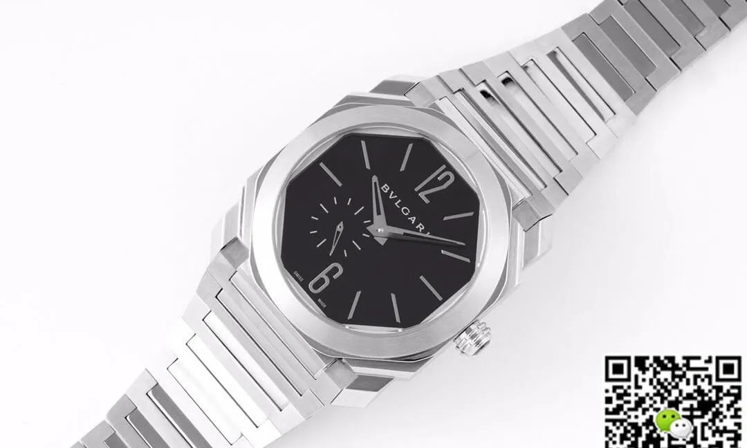 Bvlgari Octo Finissimo 103297 BV Factory 1:1 Best Edition Replica Watch Silver Stainless Steel Strap