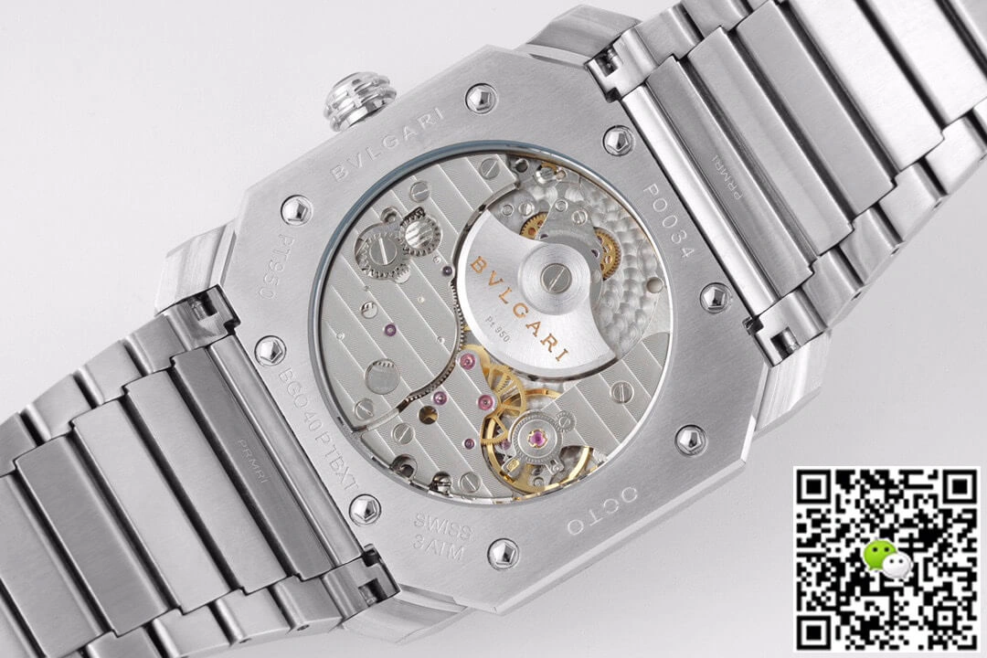 Bvlgari Octo Finissimo 103297 BV Factory 1:1 Best Edition Replica Watch Silver Stainless Steel Strap