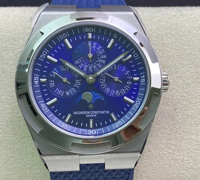 Vacheron Constantin Overseas 4300V 120G-B945 8F Factory 1:1 Best Edition Replica Watch Rubber Strap