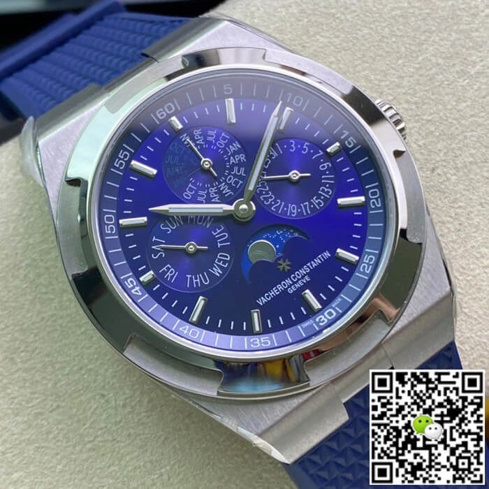 Vacheron Constantin Overseas 4300V 120G-B945 8F Factory 1:1 Best Edition Replica Watch Rubber Strap