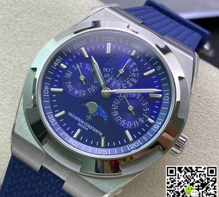 Vacheron Constantin Overseas 4300V 120G-B945 8F Factory 1:1 Best Edition Replica Watch Rubber Strap