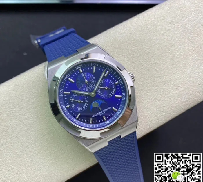 Vacheron Constantin Overseas 4300V 120G-B945 8F Factory 1:1 Best Edition Replica Watch Rubber Strap