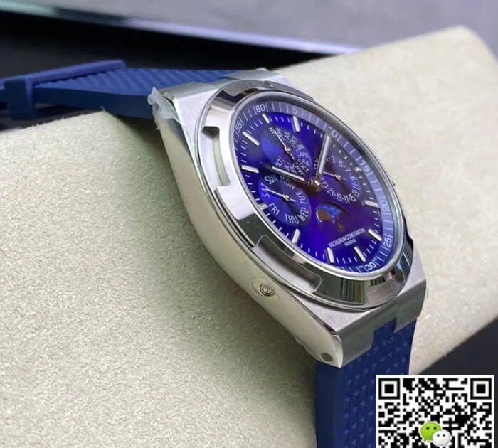 Vacheron Constantin Overseas 4300V 120G-B945 8F Factory 1:1 Best Edition Replica Watch Rubber Strap