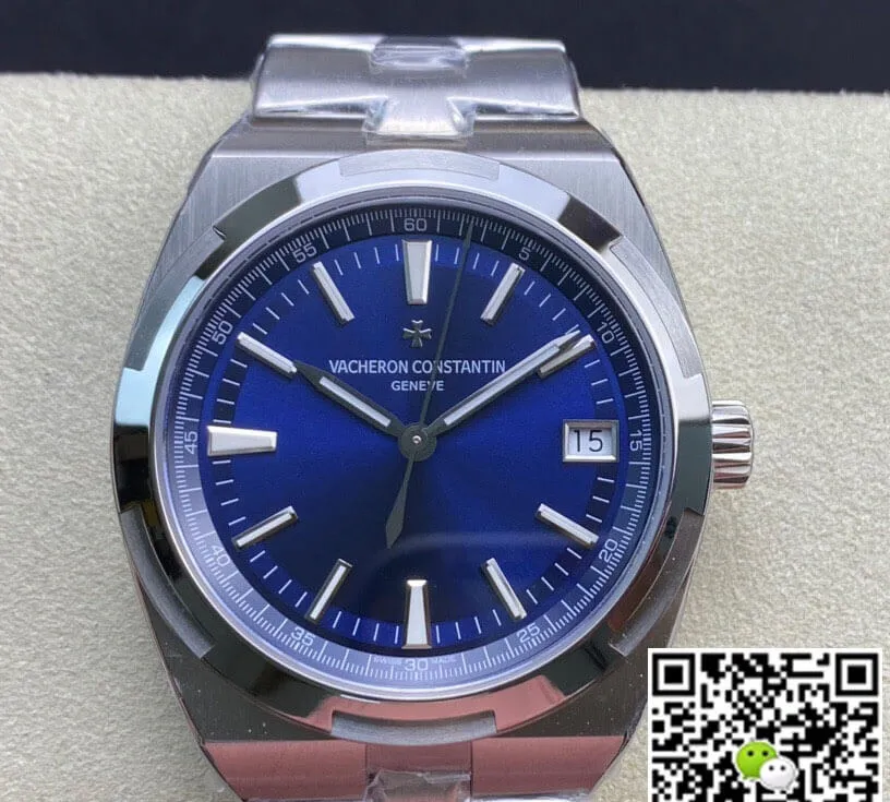 Vacheron Constantin Overseas 4500V 110A-B128 8F Factory 1:1 Best Edition Replica Watch Silver Strap