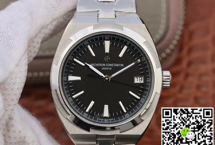 Vacheron Constantin Overseas 4500V 110A-B483 8F Factory 1:1 Best Edition Replica Watch Silver Strap