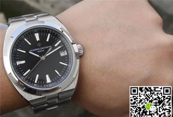 Vacheron Constantin Overseas 4500V 110A-B483 8F Factory 1:1 Best Edition Replica Watch Silver Strap
