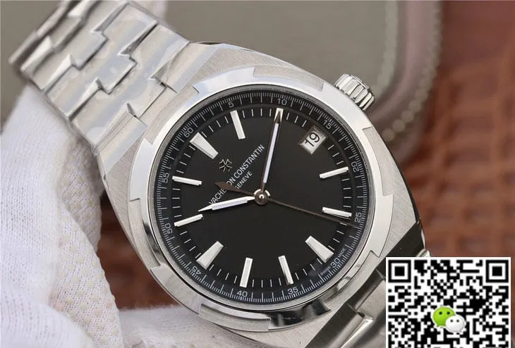 Vacheron Constantin Overseas 4500V 110A-B483 8F Factory 1:1 Best Edition Replica Watch Silver Strap