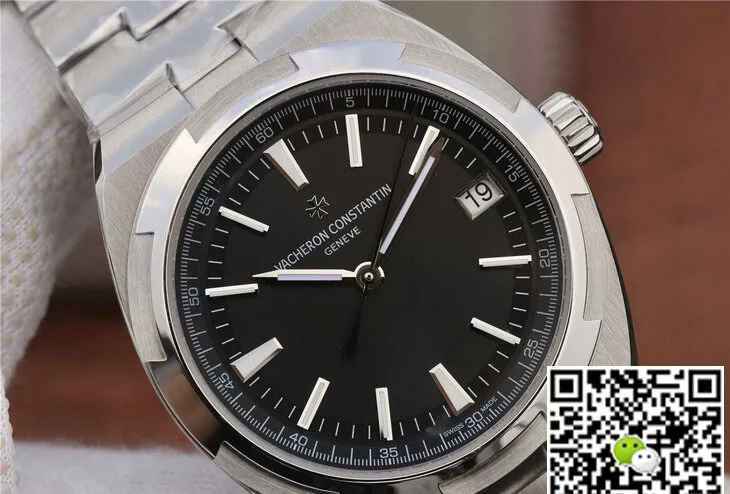 Vacheron Constantin Overseas 4500V 110A-B483 8F Factory 1:1 Best Edition Replica Watch Silver Strap