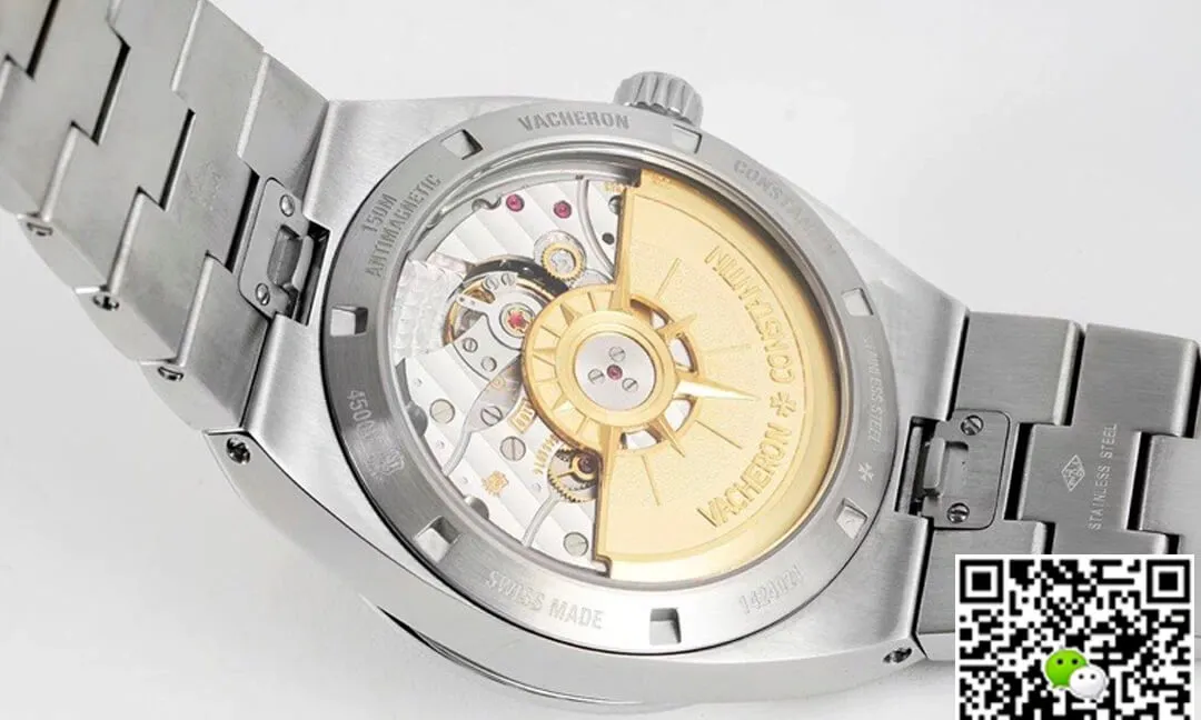 Vacheron Constantin Overseas 4500V 110A-B483 ZF Factory 1:1 Best Edition Replica Watch Silver Strap