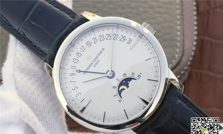 Vacheron Constantin Patrimony 4010U 000G-B330 GS Factory 1:1 Best Edition Replica Watch Black Strap