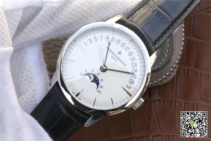 Vacheron Constantin Patrimony 4010U 000G-B330 GS Factory 1:1 Best Edition Replica Watch Black Strap
