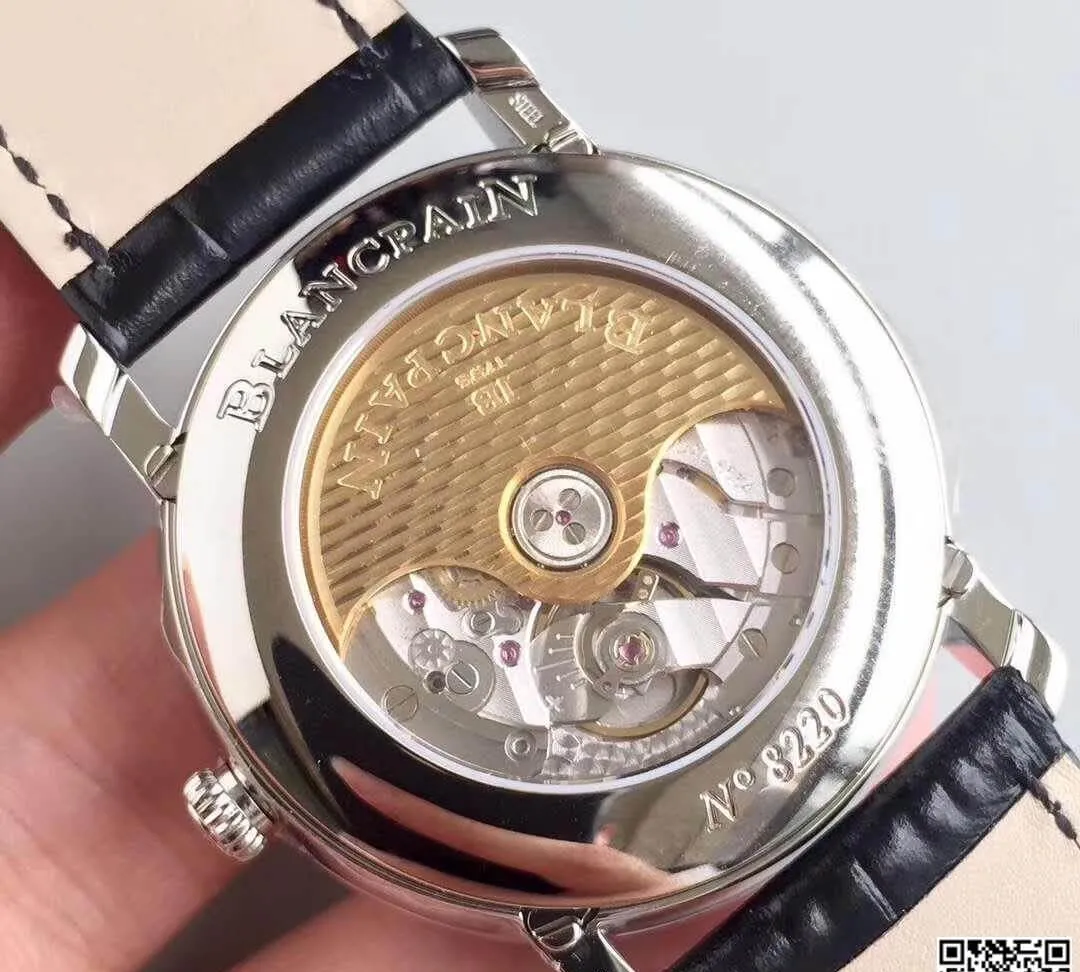 Blancpain Villeret 6654-1127-55B OM Factory 1:1 Best Edition Replica Watch Swiss ETA6654