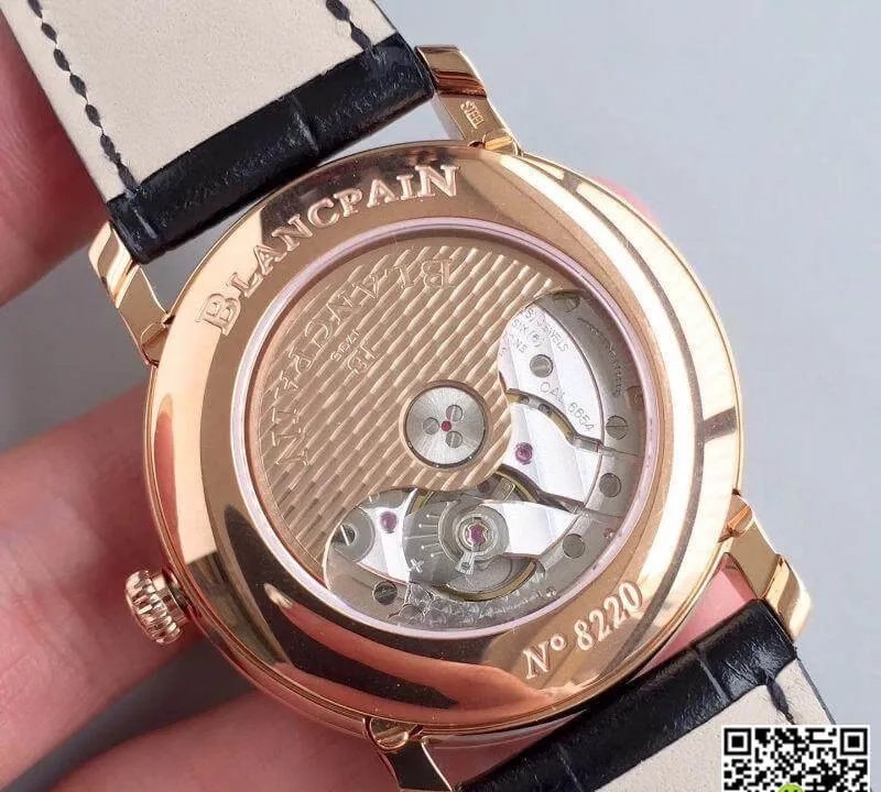 Blancpain Villeret 6654-3642-55B OM Factory 1:1 Best Edition Replica Watch Swiss ETA6654
