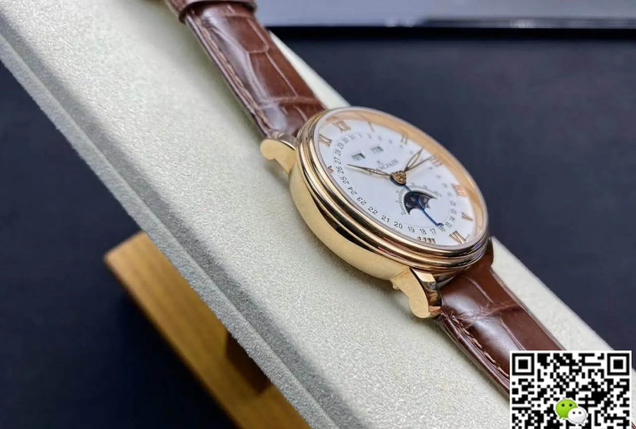 Blancpain Villeret 6654-3642-55B OM Factory 1:1 Best Edition Replica Watch V3 White Dial