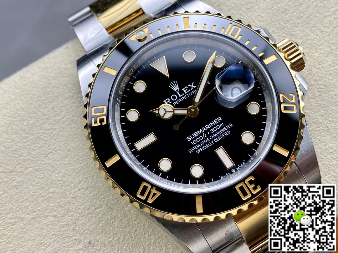 Rolex Submariner M126613LN-0002 41MM Clean Factory 1:1 Best Edition Replica Watch Black Bezel