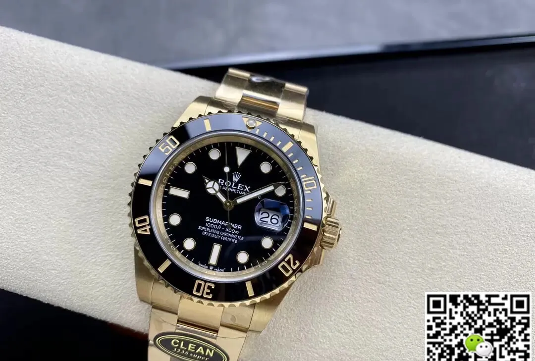 Rolex Submariner M126618ln-0002 41MM Clean Factory 1:1 Best Edition Replica Watch Black Bezel
