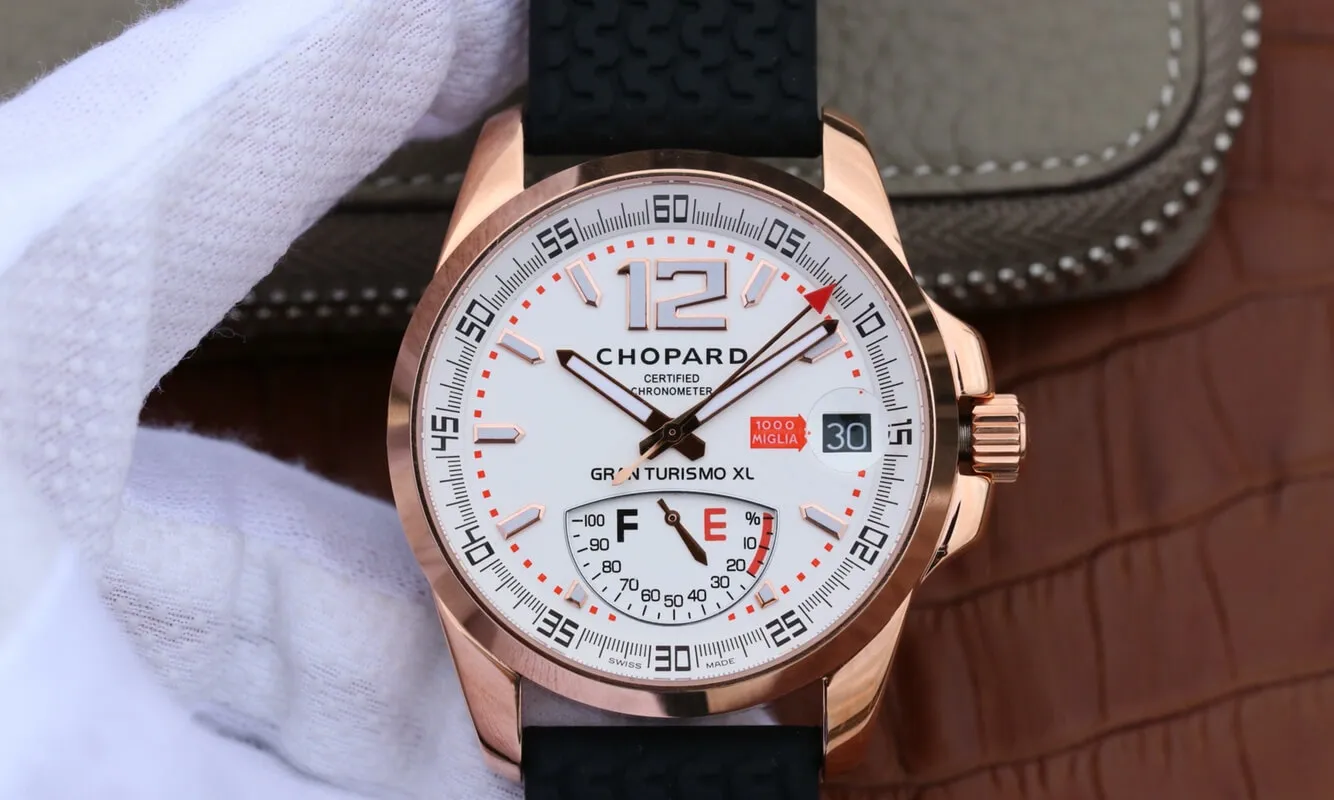 Chopard Classic Racing Mille Miglia 161272-5001 V6 Factory 1:1 Best Edition Replica Watch White Dial