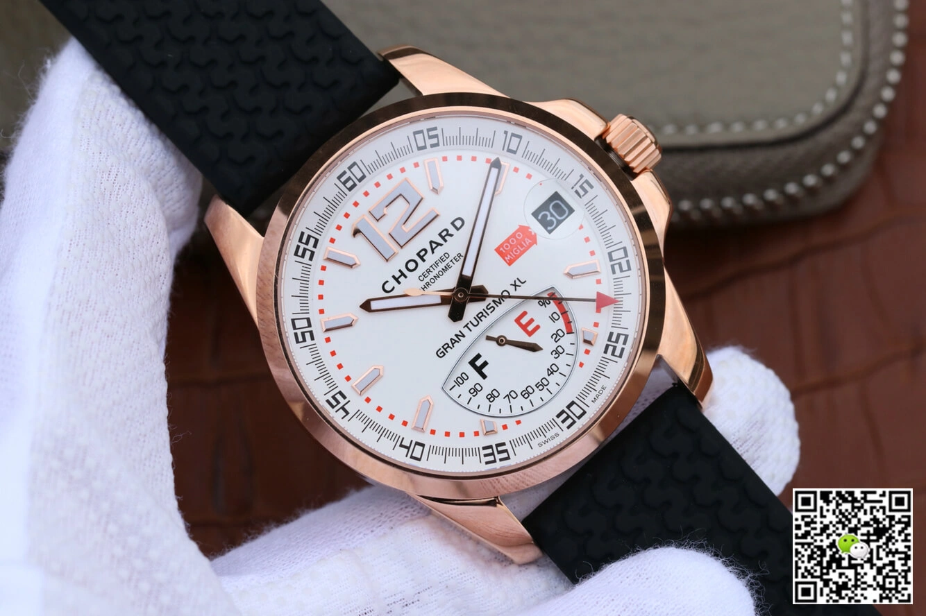 Chopard Classic Racing Mille Miglia 161272-5001 V6 Factory 1:1 Best Edition Replica Watch White Dial
