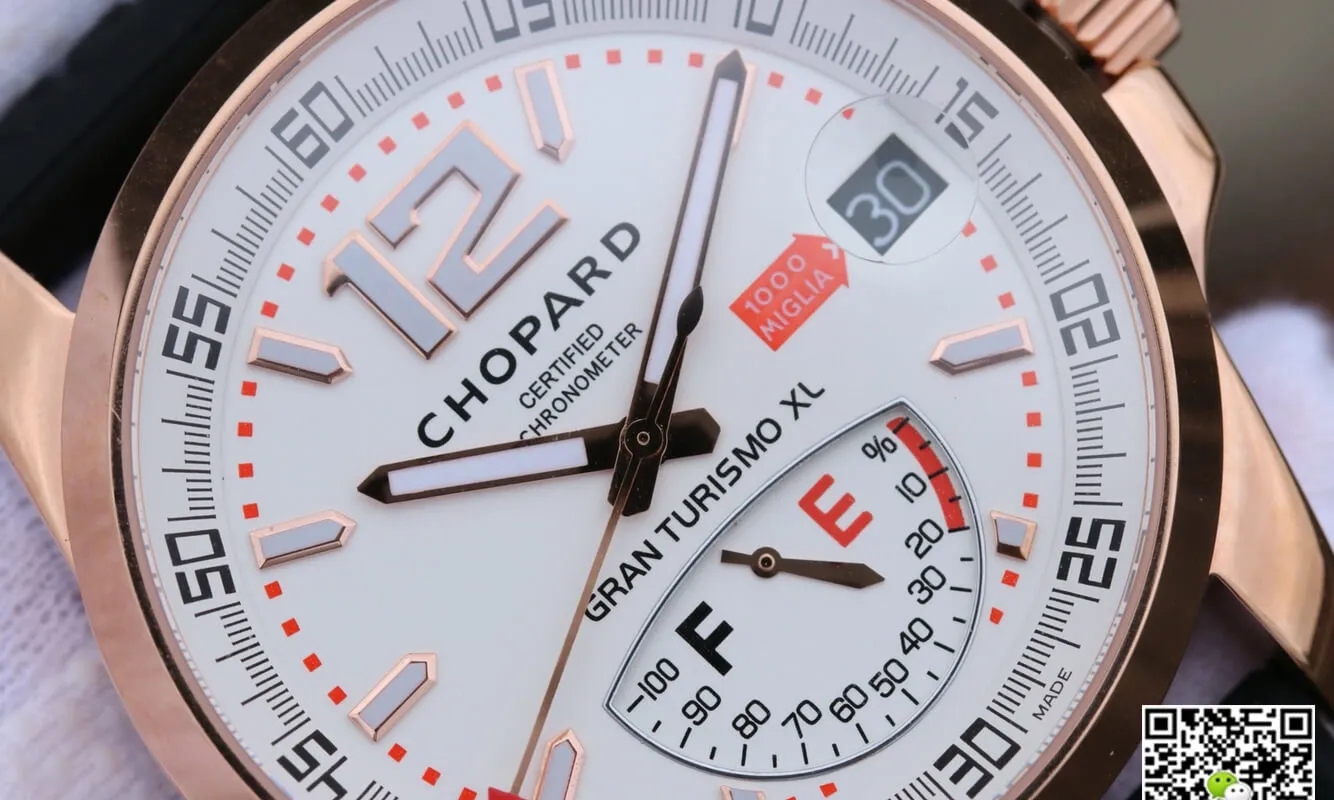 Chopard Classic Racing Mille Miglia 161272-5001 V6 Factory 1:1 Best Edition Replica Watch White Dial