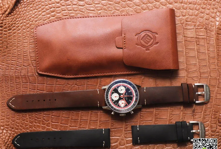 Breitling Navitimer AB01211B1B1X1 V9 Factory 1:1 Best Edition Replica Watch Brown Strap