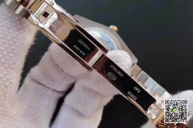 Rolex Datejust 41 126333-007 1:1 Best Edition Replica Watch Swiss ETA2836-2 Gold Wrapped Two Tone Stainless Steel Bracelet