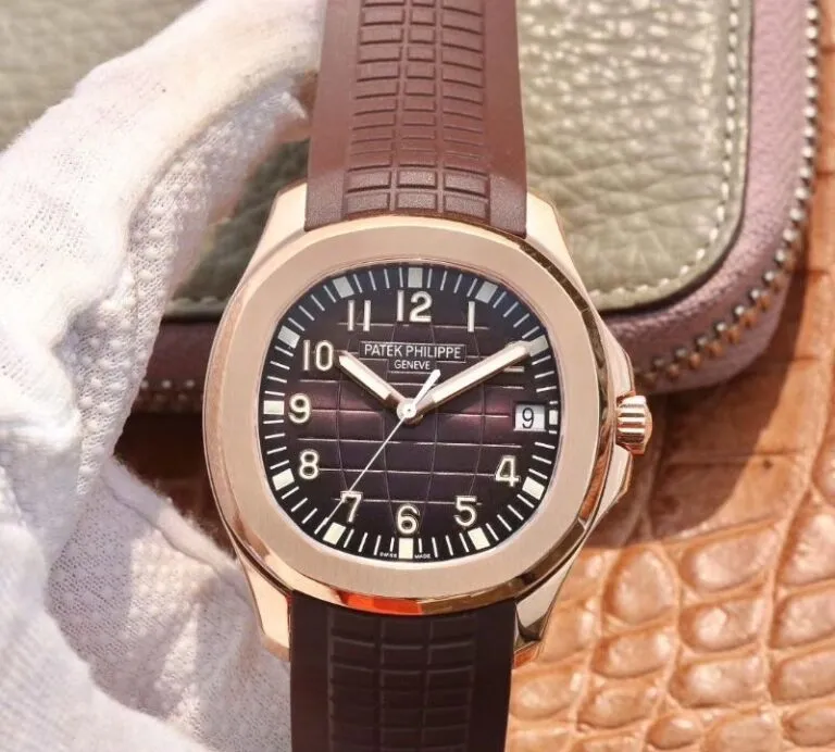 Patek Philippe Aquanaut 5167R-001 40mm ZF Factory 1:1 Best Edition Replica Watch Gold Bezel