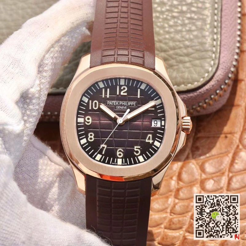 Patek Philippe Aquanaut 5167R-001 40mm ZF Factory 1:1 Best Edition Replica Watch Gold Bezel