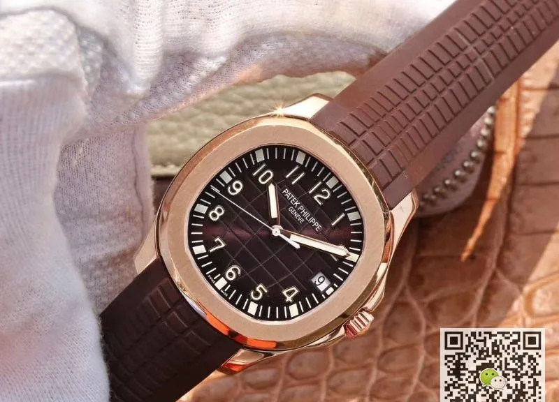 Patek Philippe Aquanaut 5167R-001 40mm ZF Factory 1:1 Best Edition Replica Watch Gold Bezel