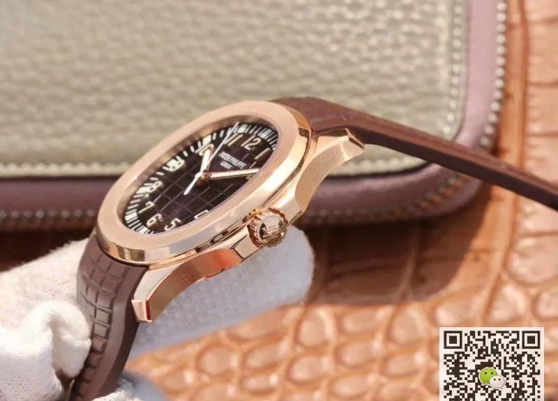 Patek Philippe Aquanaut 5167R-001 40mm ZF Factory 1:1 Best Edition Replica Watch Gold Bezel