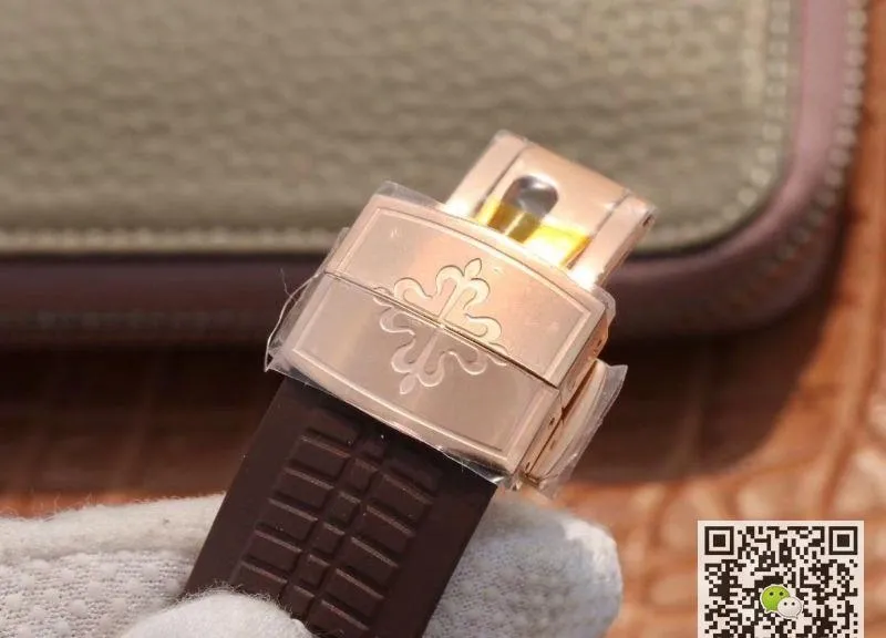 Patek Philippe Aquanaut 5167R-001 40mm ZF Factory 1:1 Best Edition Replica Watch Gold Bezel