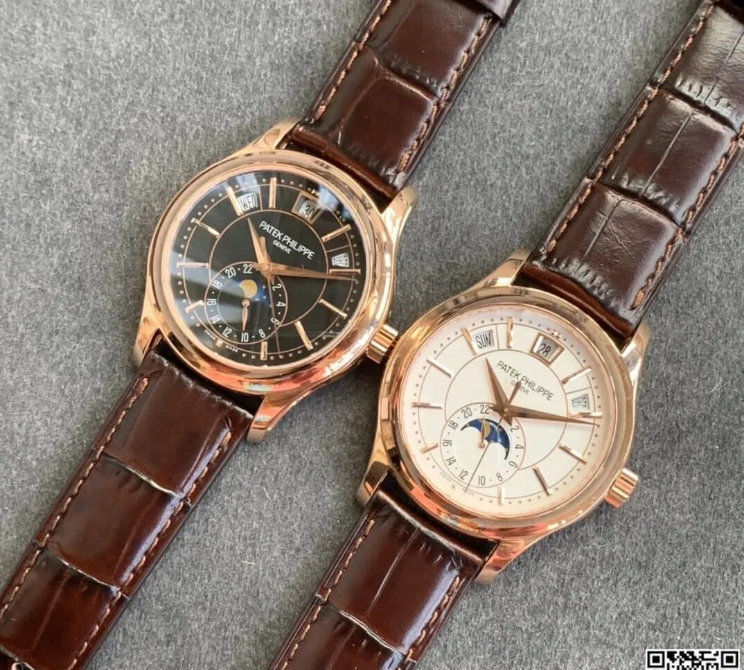 Patek Philippe Complications 5205R-001 GR Factory 1:1 Best Edition Replica Watch White Dial