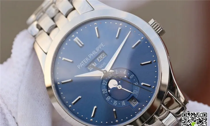 Patek Philippe Complications 5396 1G-001 KM Factory 1:1 Best Edition Replica Watch Blue Dial