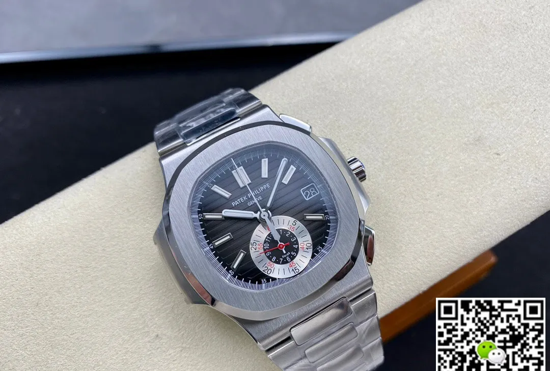 Patek Philippe Nautilus 5980 1A-014 PPF Factory 1:1 Best Edition Replica Watch Titanium Case