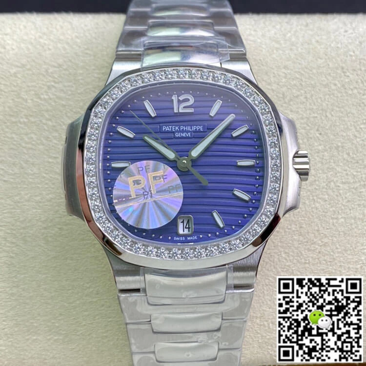 Patek Philippe Nautilus 7018 1A-010 PF Factory 1:1 Best Edition Replica Watch Swiss ETA324SC