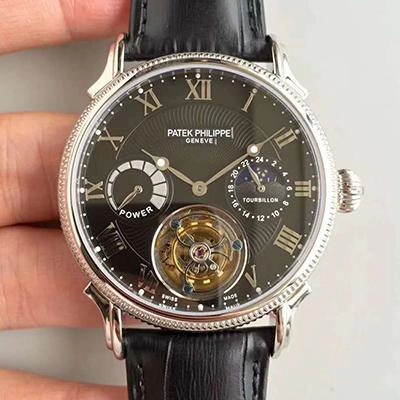 Patek Philippe PP3310 Tourbillon 1:1 Best Edition Replica Watch Swiss Tourbillon Black Dial