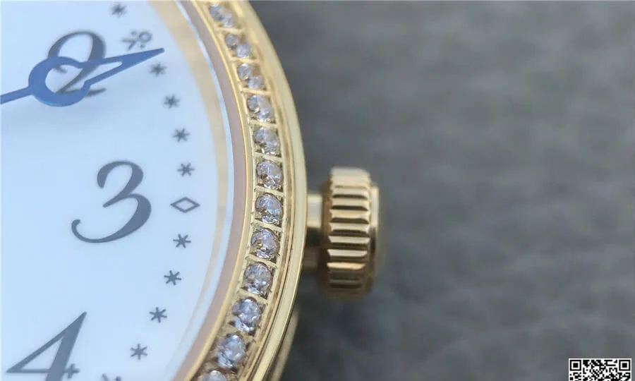 Breguet Classique Moonphase 9087BB 29 964 TW Factory 1:1 Best Edition Replica Watch Gold Diamond