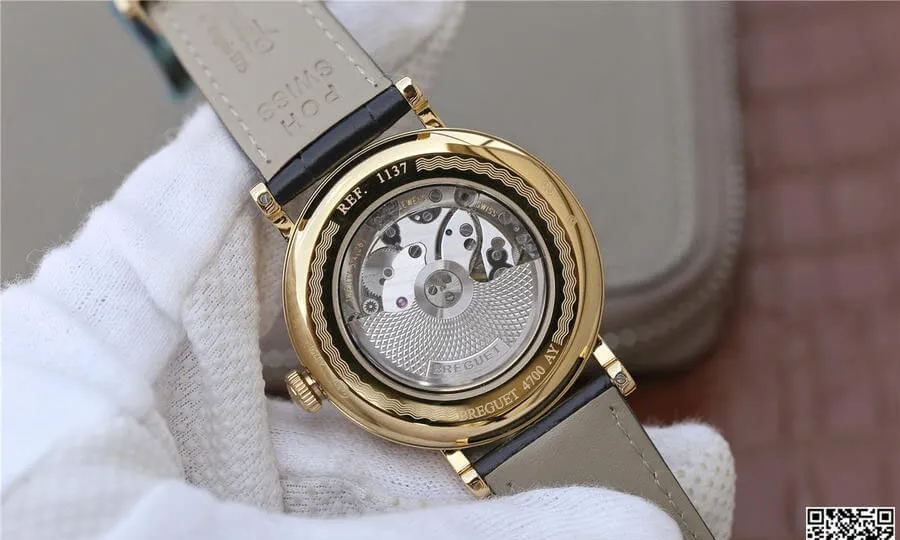 Breguet Classique Moonphase 9087BB 29 964 TW Factory 1:1 Best Edition Replica Watch Gold Diamond