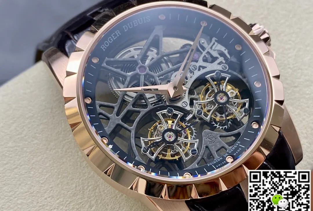 Roger Dubuis Excalibur RDDBEX0395 YS Factory 1:1 Best Edition Replica Watch Tourbillon Dial