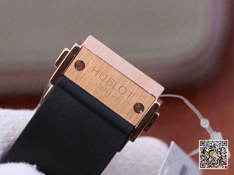 Hublot Big Bang hollow tourbillon 1:1 Best Edition Replica Watch Swiss Seagull hand-winding tourbillon movement 18K Rose Gold