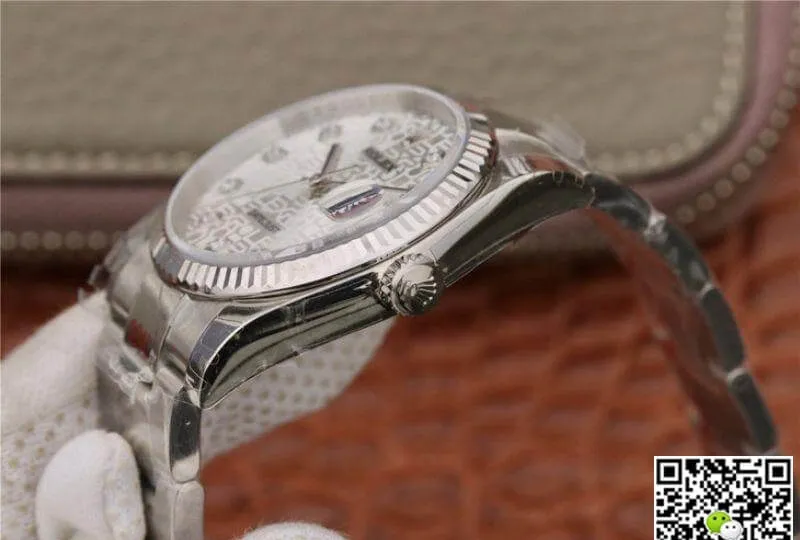 Rolex Datejust 116234 AR Factory 1:1 Best Edition Replica Watch Swiss ETA2836-2 Silver Dial