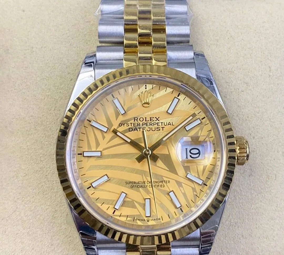 Rolex Datejust M126233-0037 EW Factory 1:1 Best Edition Replica Watch Stainless Steel Strap