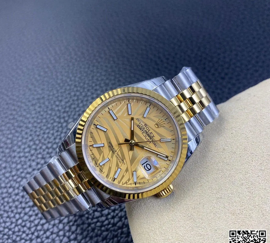 Rolex Datejust M126233-0037 EW Factory 1:1 Best Edition Replica Watch Stainless Steel Strap