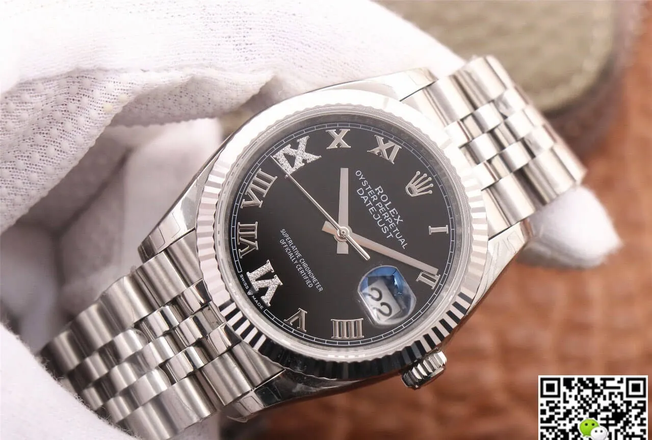 Rolex Datejust M126233 36MM EW Factory 1:1 Best Edition Replica Watch Stainless Steel Strap